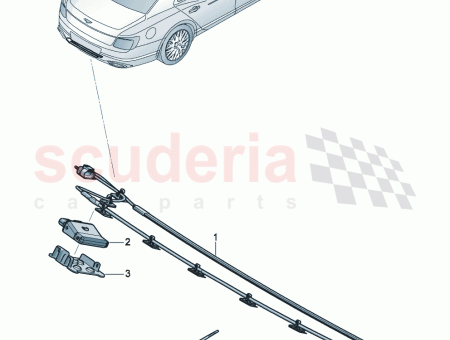 Photo of Sensor line for tailgate opening…