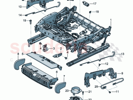 Photo of Seat frame electrically adjustable…