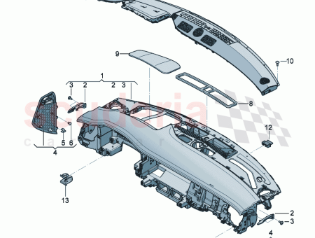 Photo of Instrument panel trim…