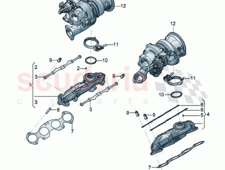 Photo of Exhaust manifolds…