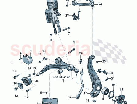 Photo of track control arm complete…