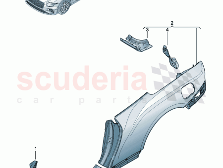 Photo of Sectional part pillar A with frame member…
