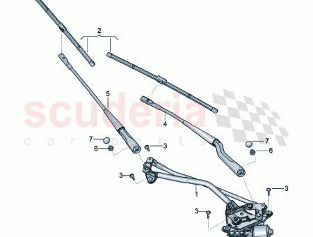 Photo of 1 set wiper blades…