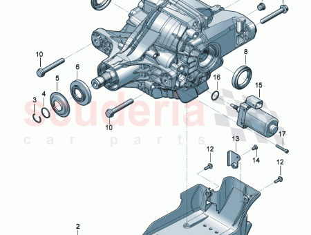 Photo of Servomotor for controlled axle differential additionally to be…