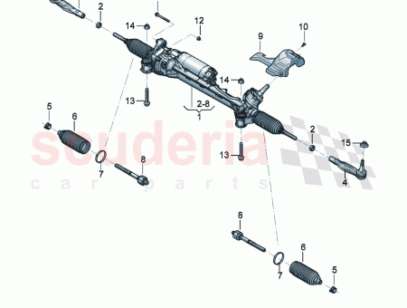 Photo of Steering gear with track rods 976 423 050…
