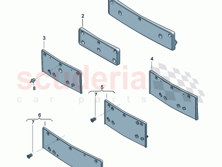 Photo of Licence plate holder 3SE 807 989…