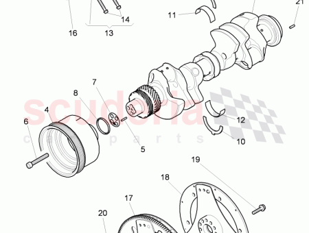 Photo of cylinder pin flywheel…