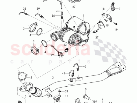 Photo of exhaust pipe 4M0 253 350…