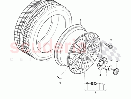 Photo of alloy wheel 3Y0 601 025…