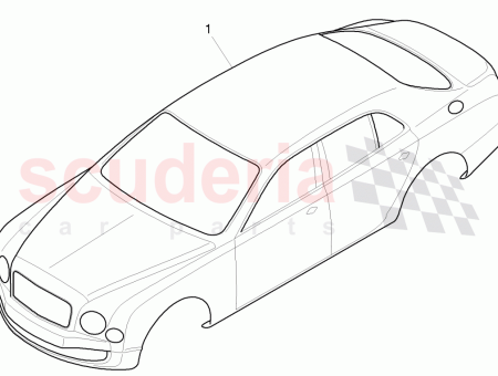 Photo of body shell Glass sunroof 3Y5 800 401…