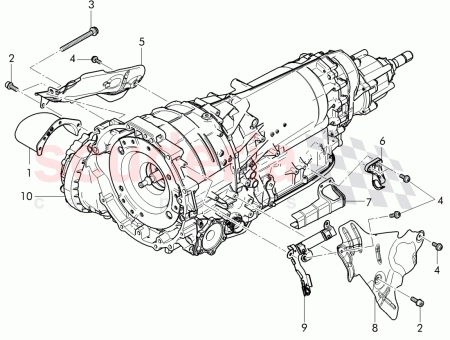 Photo of shield for transmission 3W0 301 328…