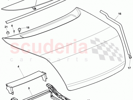 Photo of rear skirt elevating mechanism contains…