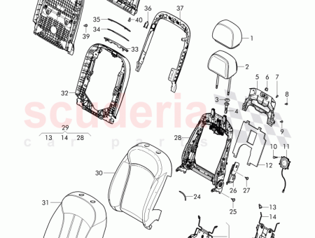 Photo of backrest shell 3Y5 882 516…