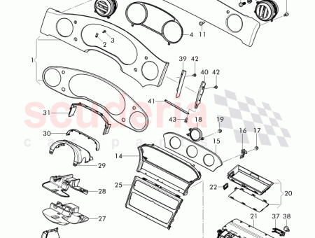 Photo of trim for instruments 3Y0 857 200…