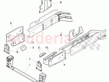 Photo of side reinforcement shock absorber bracket…