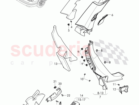 Photo of belt guide 36A 867 198…