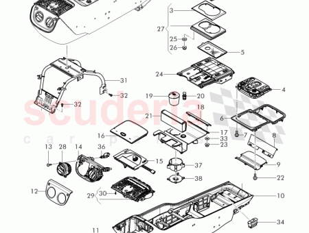 Photo of insert piece centre console…