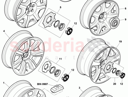 Photo of alloy wheel 3W0 601 025…
