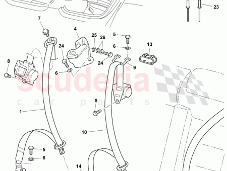 Photo of seat belt guide D 17 10 2005…
