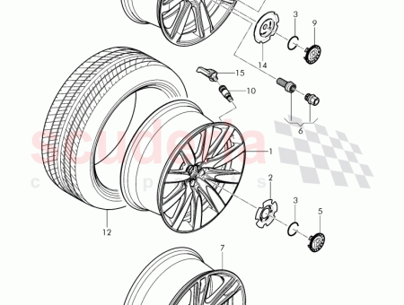 Photo of wheel cap 3W0 601 171…