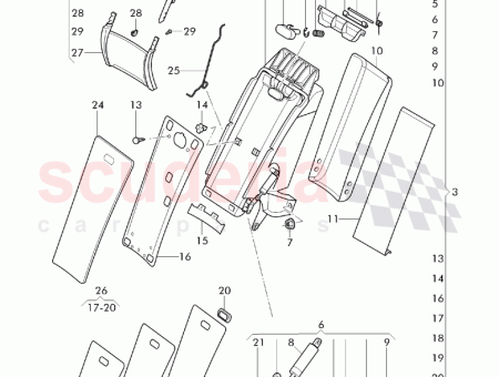 Photo of armrest Trimmed 3W0 885 081…