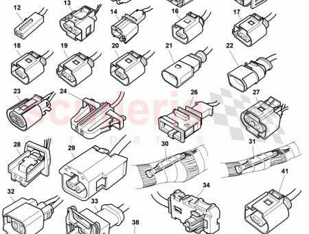 Photo of flat contact housing…
