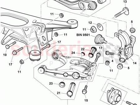 Photo of track control arm…