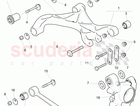 Photo of track control arm…