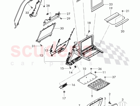 Photo of retaining shell Keyboard 3Y5 882 114…