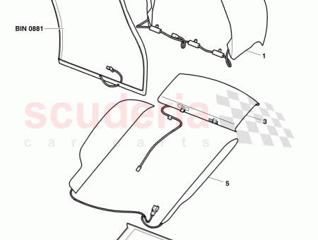 Photo of heater element seat support F 3W 7 039…