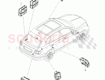 Photo of Backrest release button D MJ 2018 36A 959…