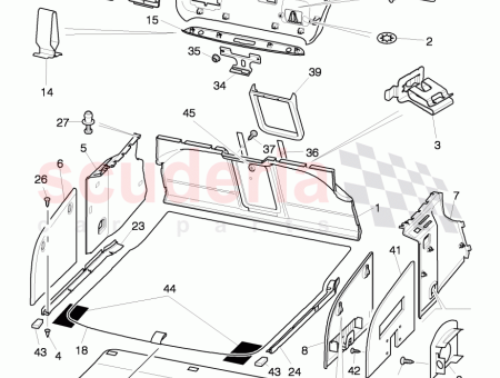 Photo of cover foil luggage compartment…