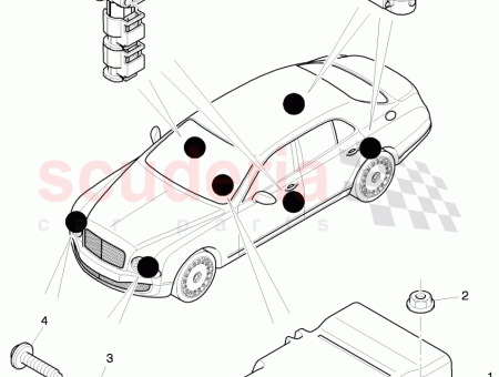 Photo of air bag control module 4H0 959 655…