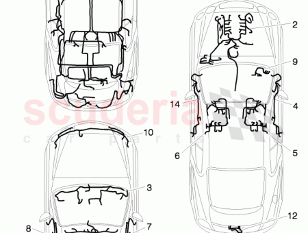 Photo of central wiring harness D 09 01 2012 3W7…