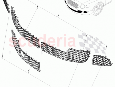 Photo of grille for vehicles with adaptive cruise control acc…