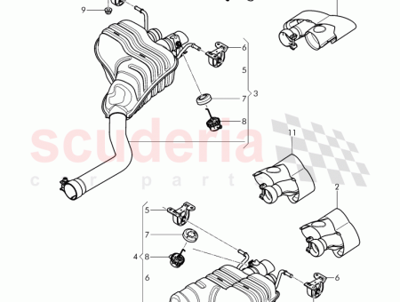Photo of Exhaust pipe tips 3W0 253 682…