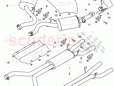 Photo of middle exhaust muffler D MJ 2017 3Y0 253…