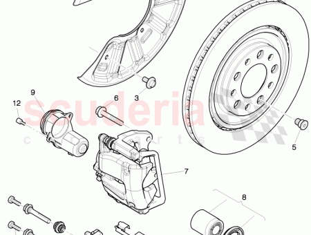 Photo of splash shield for brake disc D 20 08…
