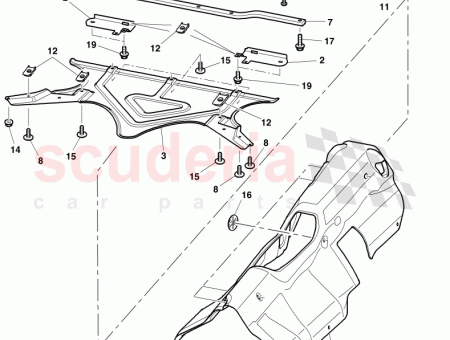 Photo of bracket underbody lining…