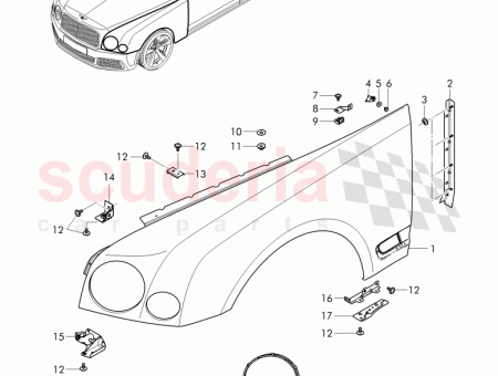 Photo of fender 3Y0 821 022…