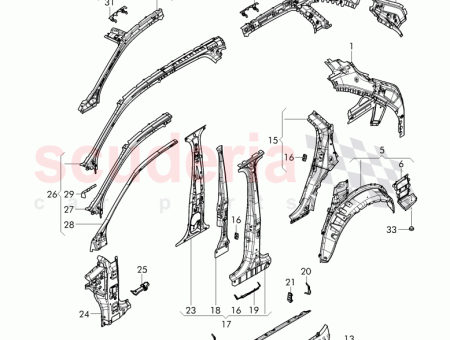 Photo of pillar b inner 36A 810 120…