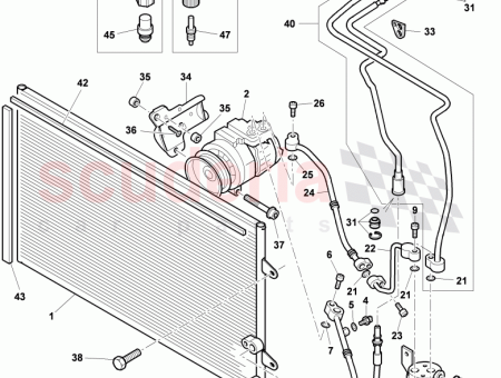 Photo of refrigerant line…