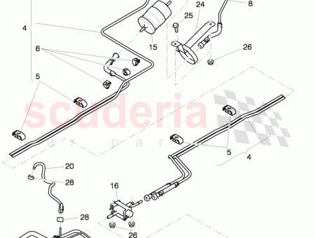 Photo of fuel line assembly D MJ 2017 3Y5 201…