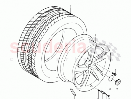 Photo of alloy wheel 3Y0 601 025…