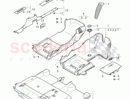 Photo of cover for foot support 4M2 864 778…