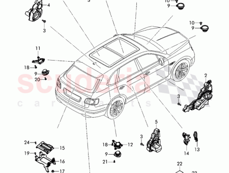 Photo of bracket Booster for sound system 36A 971 502…