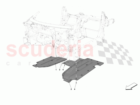 Photo of COMPL RH CENTRE FLAT UNDERTRAY SECTION…