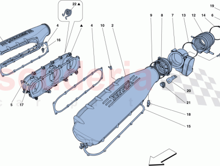 Photo of LH INTAKE PLENUM…