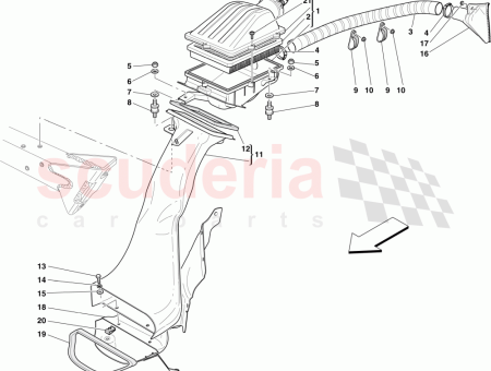 Photo of COMPLETE LH AIR INTAKE…