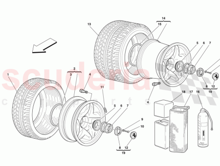 Photo of 8 1 2 J X 18 FRONT RIM…